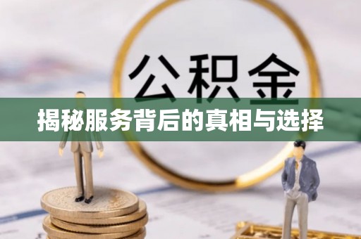开鲁揭秘服务背后的真相与选择