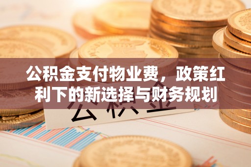 开鲁公积金支付物业费，政策红利下的新选择与财务规划