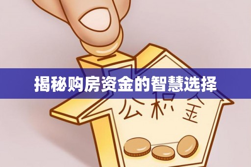 开鲁揭秘购房资金的智慧选择
