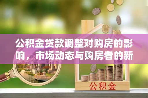 开鲁公积金贷款调整对购房的影响，市场动态与购房者的新选择
