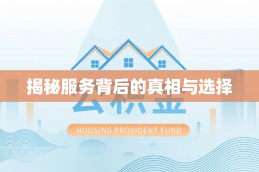 开鲁揭秘服务背后的真相与选择