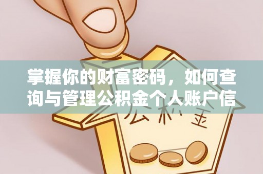 开鲁掌握你的财富密码，如何查询与管理公积金个人账户信息